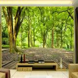 Custom 3D Mural Forest Nature Landscape Wallpaper | BVM Home