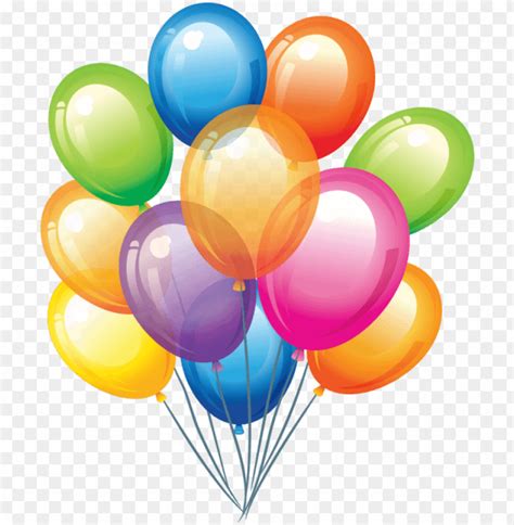 birthday balloon vector PNG image with transparent background | TOPpng