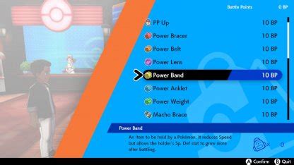 Power Band - How To Get & Location | Pokemon Sword Shield - GameWith