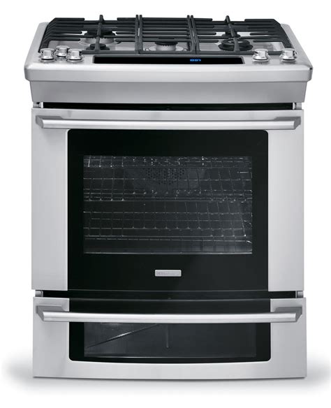 Electrolux EW30GS75KS 30" Gas Slide-In Electric Range w/ Wave-Touch® Controls - Stainless Steel