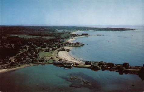 The Kennebunk Beaches in Maine Postcard