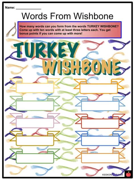 Turkey Wishbone Tradition Facts,Worksheets, History & Definition For Kids