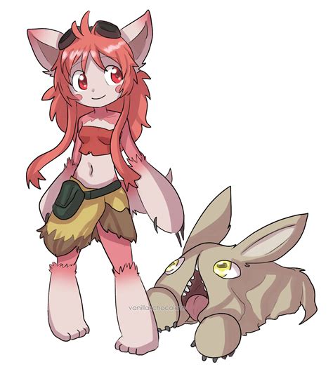 I drew blessed Mitty and cursed Nanachi : r/MadeInAbyss