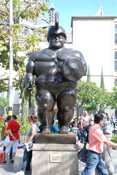 Fernando Botero sculptures in Medellin