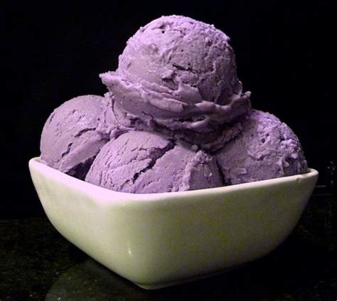 Purple Yam and Coconut Ice Cream (#45-D/E) | Coconut ice cream, Ube ice ...