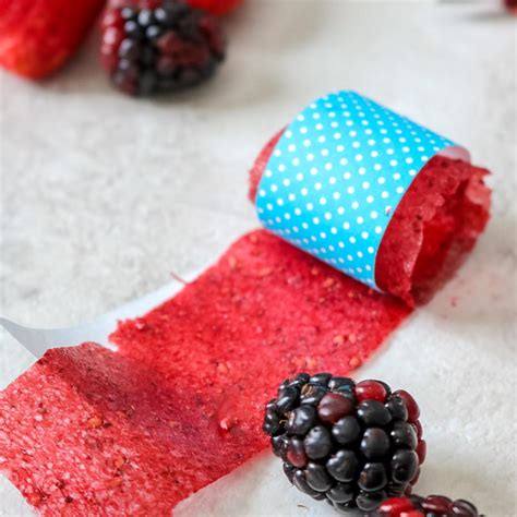 Homemade Fruit Roll Ups