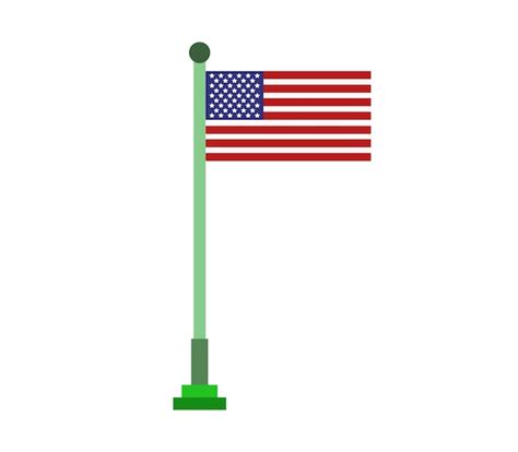 Premium Vector | United states flag