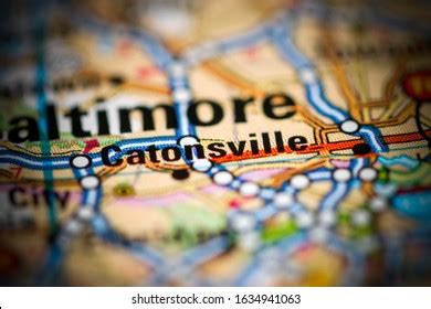 11 Catonsville Maryland Map Stock Photos, Images & Photography ...