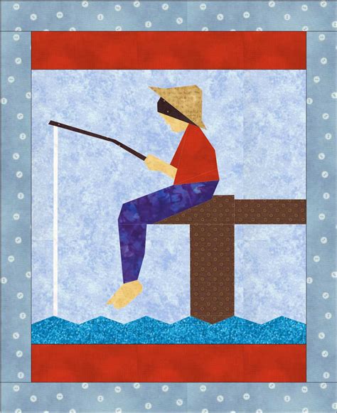 Gone Fishing Quilt Pattern – Faith and Fabric