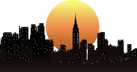 New York Skyline Vector at GetDrawings | Free download