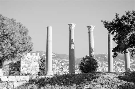 Premium Photo | The ruins of the temple of artemis are visible on a hill.