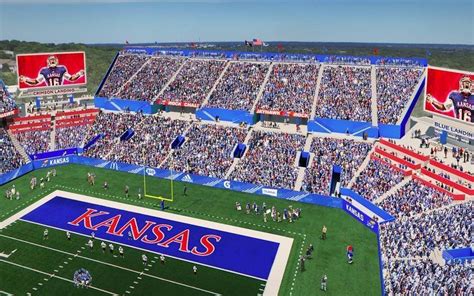 KU Athletics renderings show major changes to football stadium as part ...