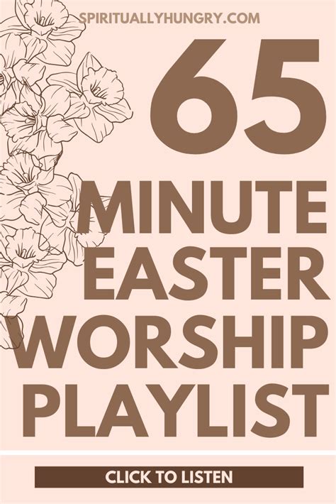 Easter Worship Songs - Spiritually Hungry