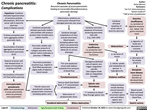 Chronic pancreatitis: Complications | Calgary Guide