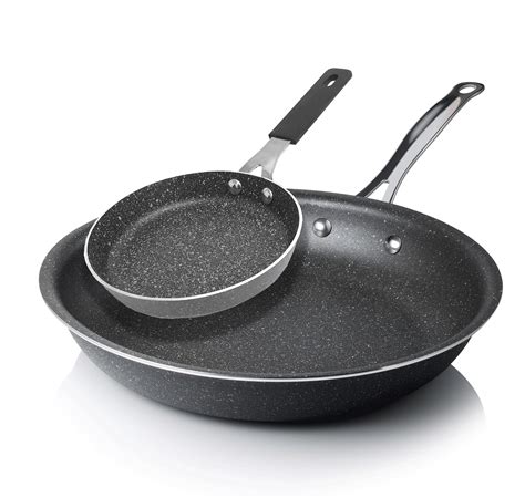 Granite Stone 2-Piece Non-Stick 9.5" Frying Pan & 5.5" Mini Pan ...