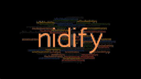 Nidify Past Tense: Verb Forms, Conjugate NIDIFY - GrammarTOP.com