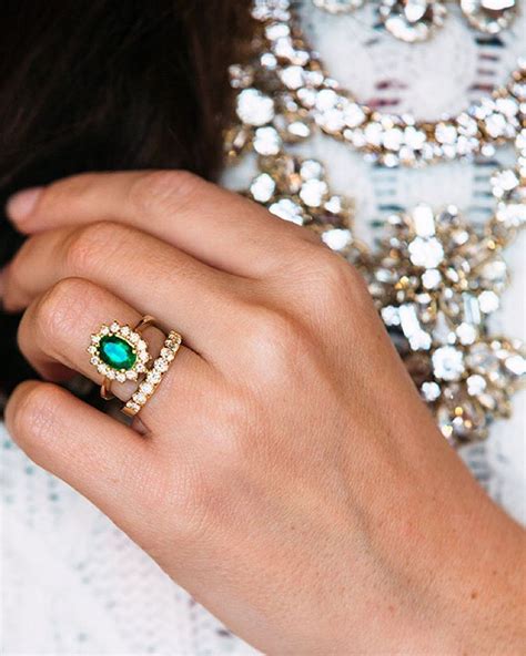 Sarah Patrick on Instagram: "Forevergreen" | Emerald engagement ring ...