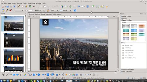 Libreoffice Impress Presentation Template by ademalsasa on DeviantArt