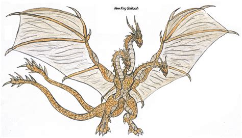 New King Ghidorah by saramus01 on DeviantArt