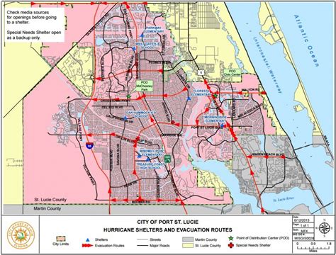 Florida Map With Port St Lucie - Printable Maps