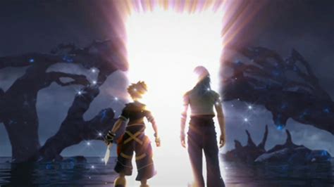 Kingdom Hearts 2 Ending. "The Door to the Light." Sora and Riku.