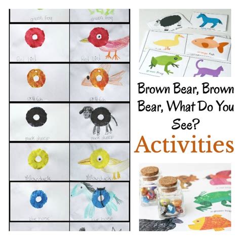 9 AWESOME Brown Bear, Brown Bear Activities for Young Children