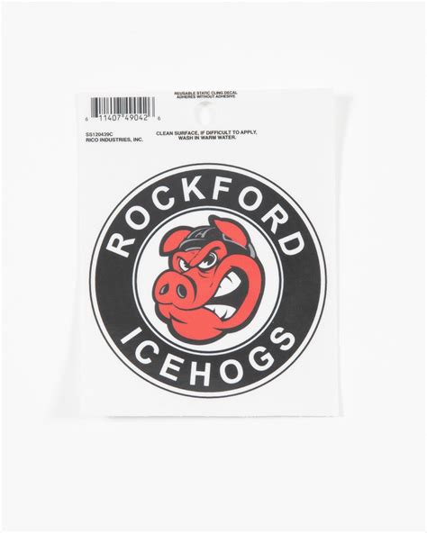 Rockford IceHogs Logo Decal – CBH Shop