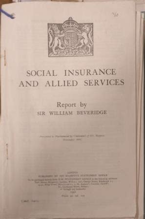 The Beveridge Report and the foundations of the Welfare State - The National Archives blog