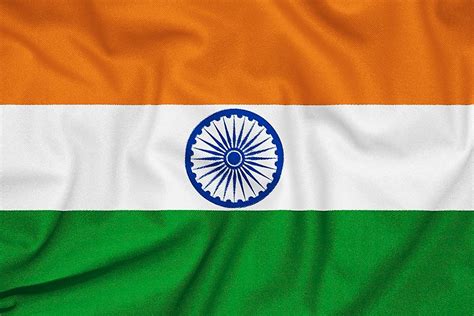 What Do The Colors And Symbols Of The National Flag Of India Mean? - WorldAtlas.com