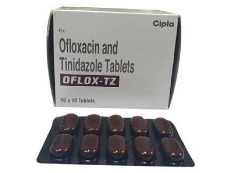 Oflox Tz Tablets at Rs 140/strip | Ofloxacin Tablet IP in Surat | ID ...