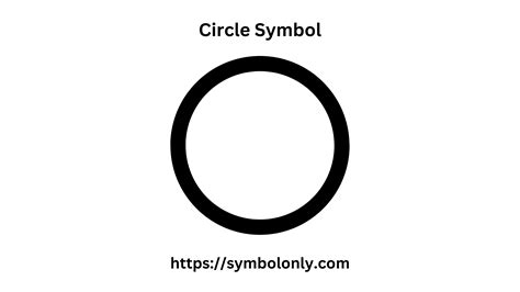 Circle Symbol Copy and Paste 〇 ⭕ O 🔵