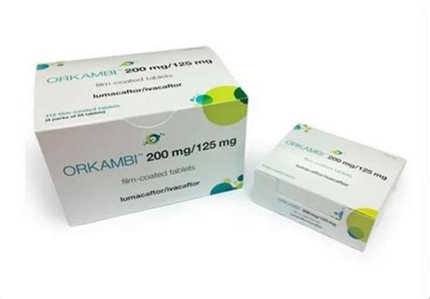 Orkambi (lumacaftor/ivacaftor) Tablets at Rs 84000/box | Jabalpur | ID ...