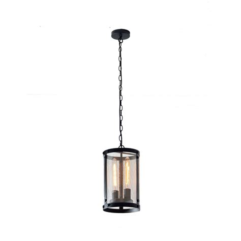 Vintage Black Industrial pendant light chandelier lighting ...