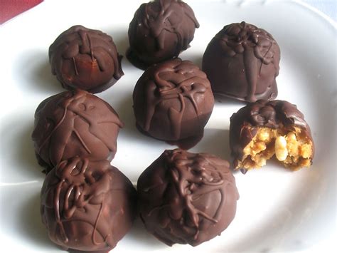 Not-So-Guilty Chocolate Peanut Butter Balls | Lisa's Kitchen | Vegetarian Recipes | Cooking ...