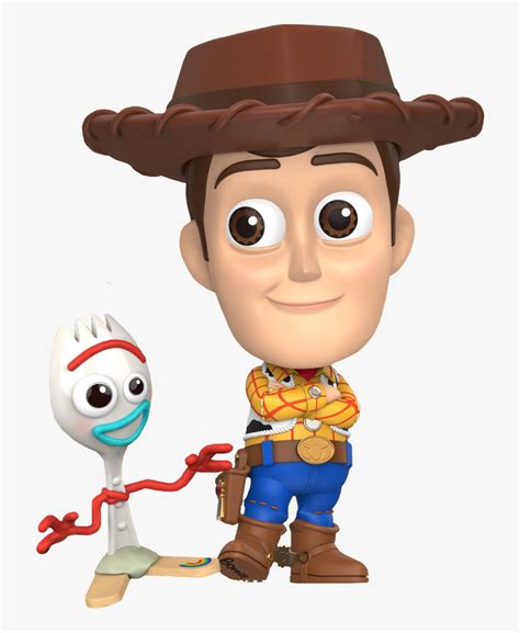 Toy Story - Forky Y Woody Png , Free Transparent Clipart - ClipartKey