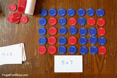 Hands-On Multiplication Activities - Frugal Fun For Boys and Girls