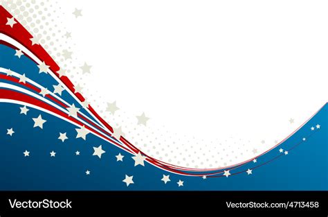 American flag patriotic background Royalty Free Vector Image