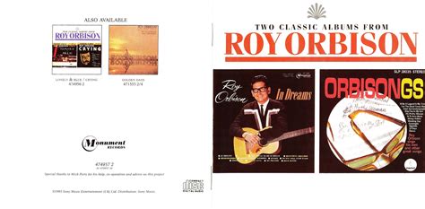 Roy Orbison - In Dreams & Orbisongs (1993) | 60's-70's ROCK