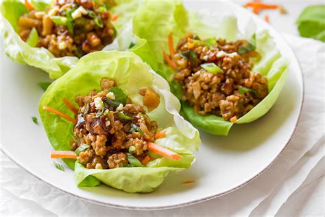 Chicken Lettuce Wraps | The Cozy Apron