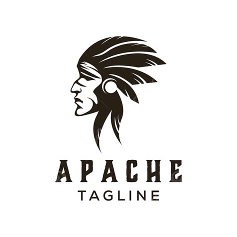 American Apache Indian Logo, Apache, Indian, Logo PNG and Vector with Transparent Background for ...