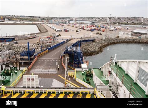 Irish ferries dublin holyhead route hi-res stock photography and images - Alamy