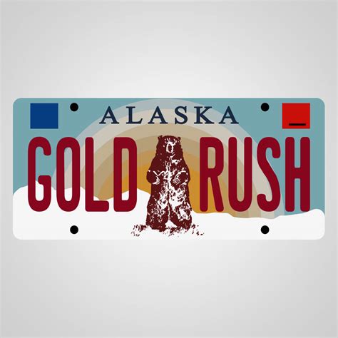 JMS00072 - Alaska License Plate JPM Design | Lipco