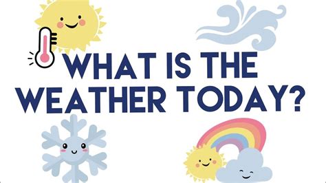 What is the Weather Today? - YouTube