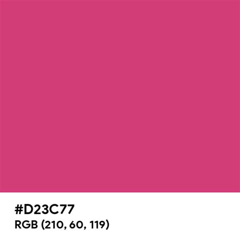 Magenta (Pantone) color hex code is #D23C77