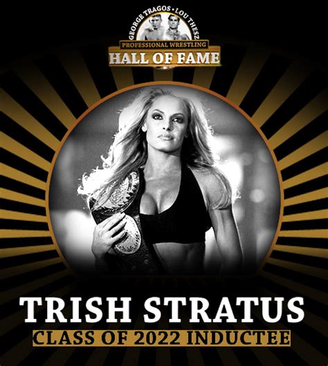 BREAKING: Trish Stratus to be inducted into the George Tragos/Lou Thesz Professional Wrestling ...