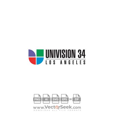 Univision 34 Los Angeles Logo Vector - (.Ai .PNG .SVG .EPS Free Download)