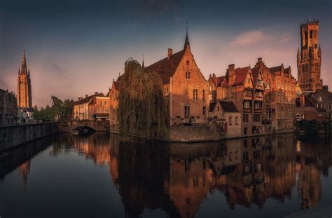 Bruges, Belgium - If you set out to design a fairy-tale medieval town ...