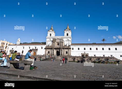 San Francisco Church and Plaza de San Francisco, Historic Center, Quito, Ecuador Stock Photo - Alamy