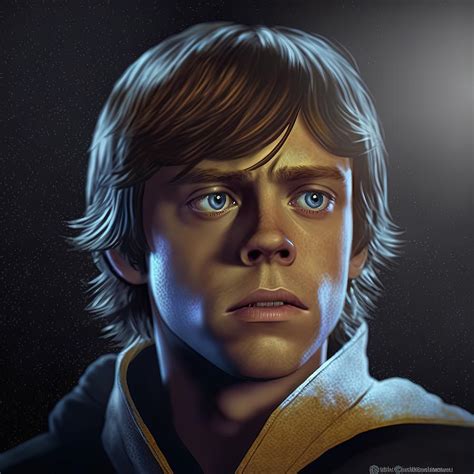 Luke Skywalker Digital Art by William Ernst - Pixels