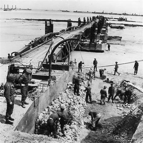 D-Day anniversary | Mulberry harbour construction photos unearthed | New Civil Engineer